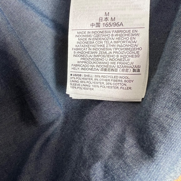 Gap Moto Jacket Wool Camo M, - Picture 8 of 16